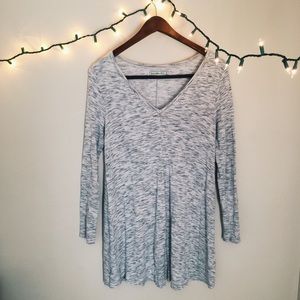 ABERCROMBIE & FITCH Light Grey Sweater Dress